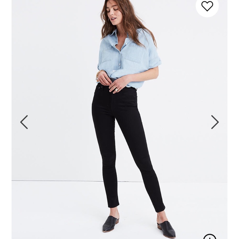 10” High Rise Jeans in Carbondale Wash